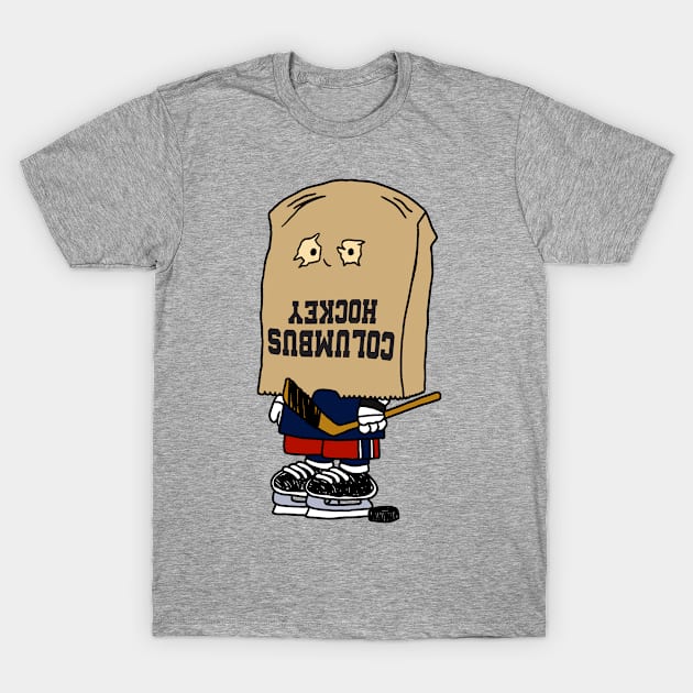 Columbus Hockey Bag of Shame T-Shirt by unsportsmanlikeconductco